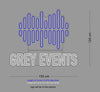 Custom Sign: GREY EVENTS