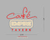 Custom Neon Sign For Cafe Tavern Empire