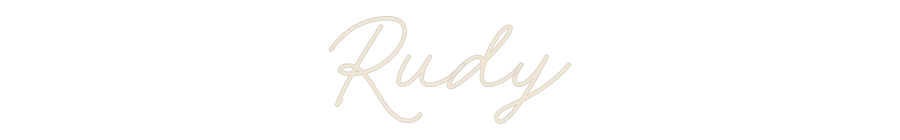 Custom Neon: Rudy