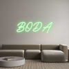 Custom Neon: BODA