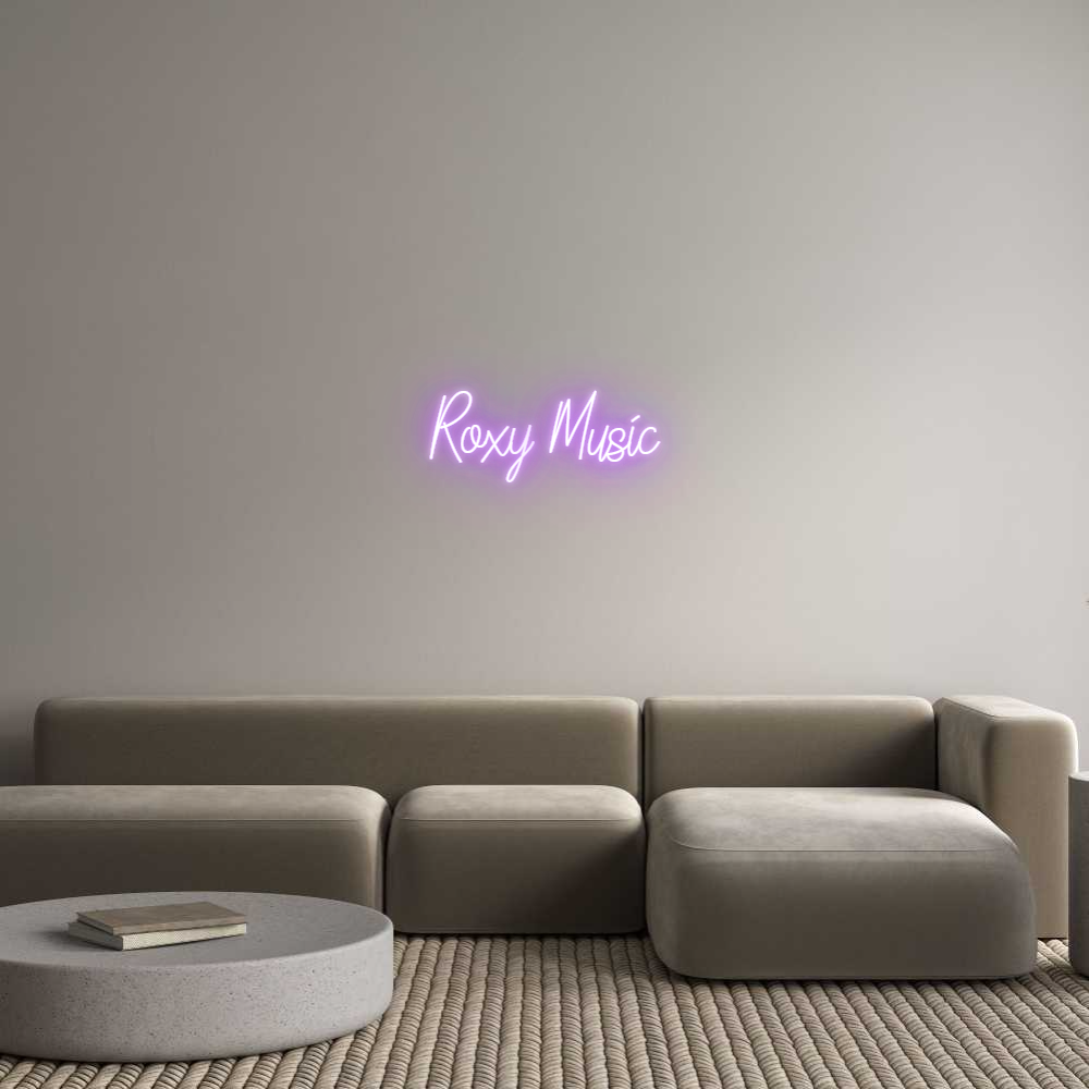 Custom Neon: Roxy Music