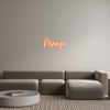 Custom Neon: Mango