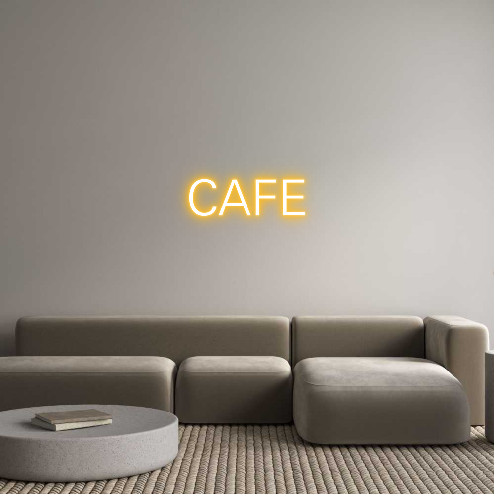 Custom Neon: CAFE