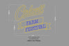 Custom Sign: Calcott FARM FESTIVAL