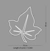 Custom LED Sign: Single leaf