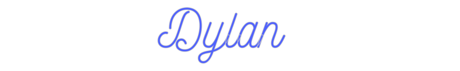 Custom Neon: Dylan