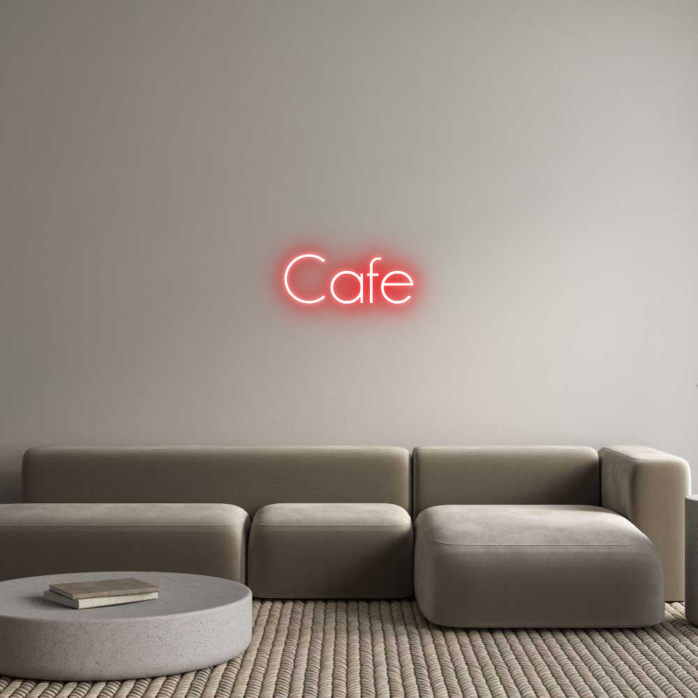 Custom Neon: Cafe