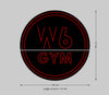 Custom Signs: W6 GYM