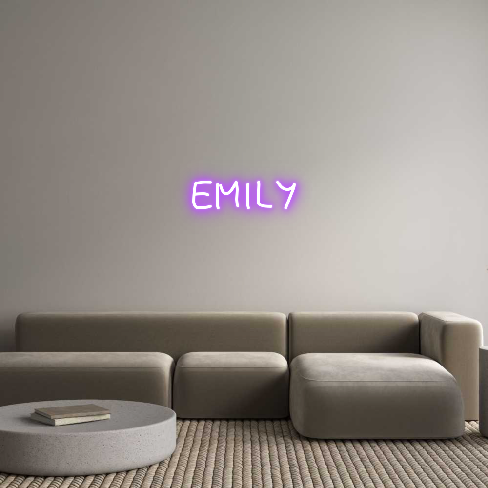 Custom Neon: EMILY