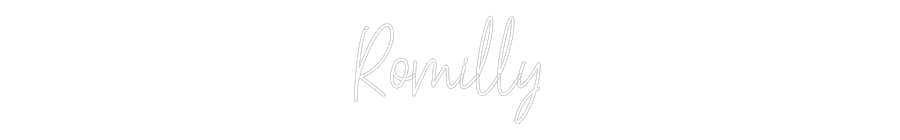 Custom Neon: Romilly