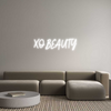 Custom Neon: XO BEAUTY