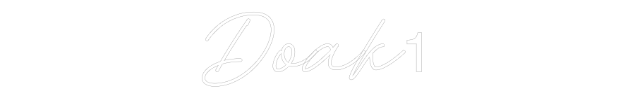 Custom Neon: Doak1
