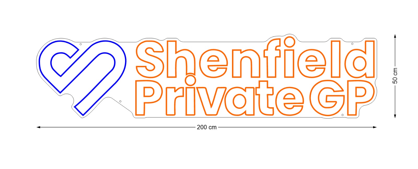 Custom Sign: Shenfield Private GP