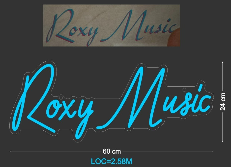 Custom Sign: Roxy Music