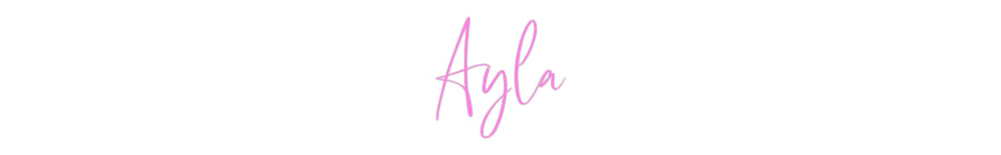 Custom Neon: Ayla