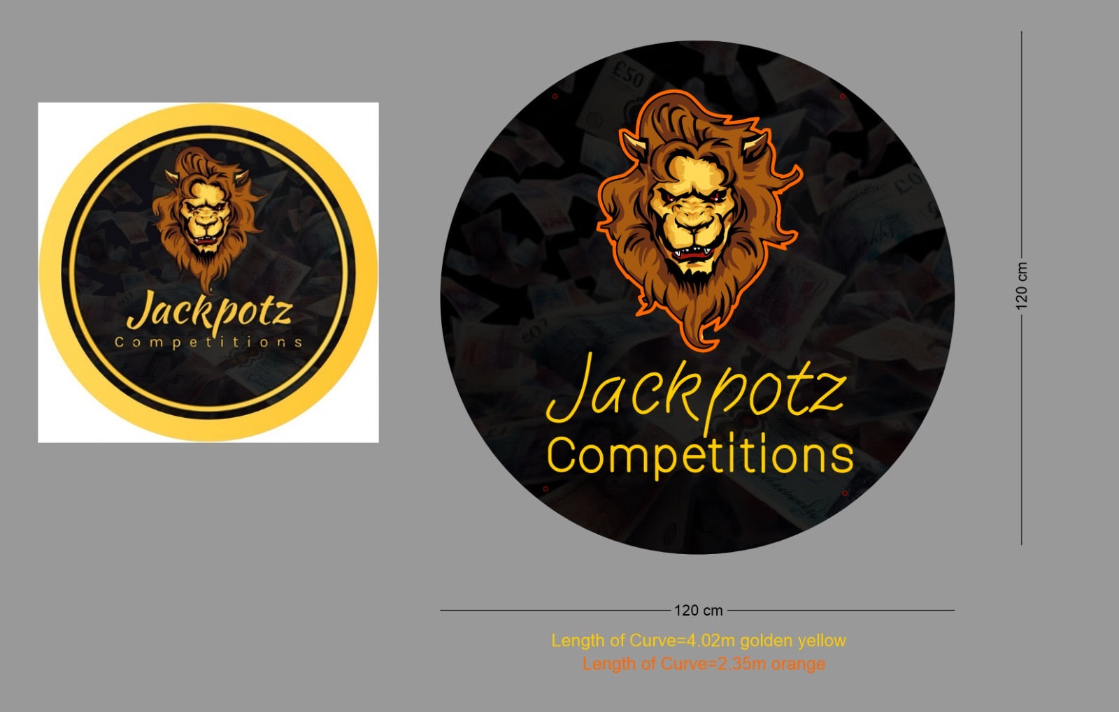 Custom Sign: Jackpotz Competitions