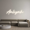 Custom Neon: Aaliyah