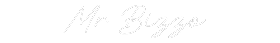 Custom Neon: Mr Bizzo