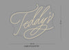 Custom Sign: Teddy’s