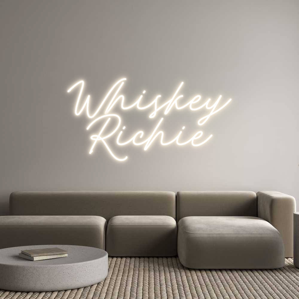 Custom Neon: Whiskey
Richie