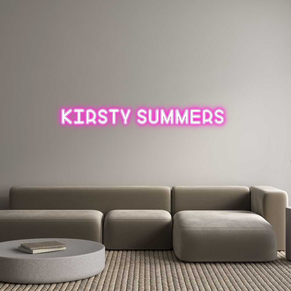 Custom Neon: KIRSTY SUMMERS