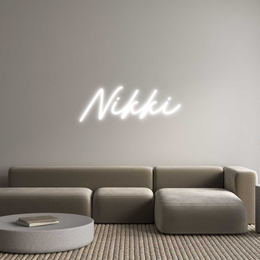Custom Neon: Nikki