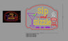 Custom Sign: sip and sizzle