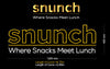 Custom Sign: Snunch