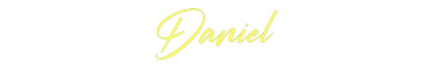 Custom Neon: Daniel