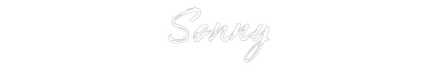 Custom Neon: Sonny