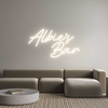 Custom Neon: Albie's 
Bar