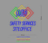 Custom Sign: DJB