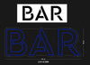 Custom Sign: BAR