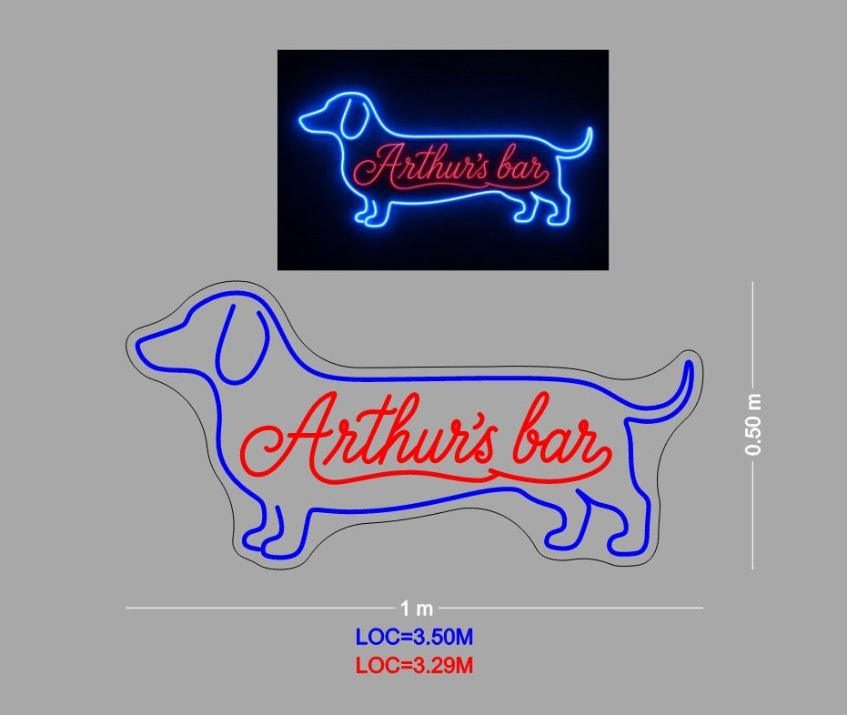 Custom Sign: Arthur’s bar