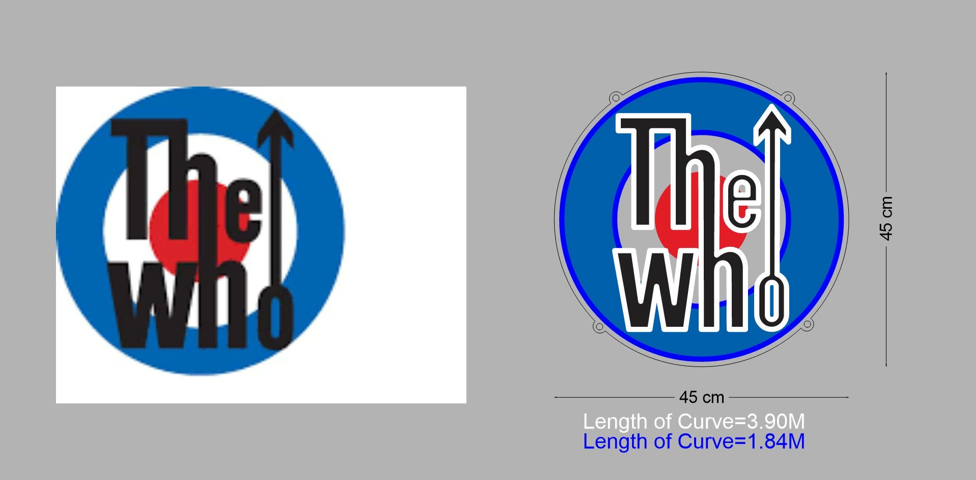 Custom Sign: The who