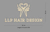 Custom Sign: LLP HAIR DESIGN