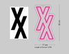 Custom Sign: XX