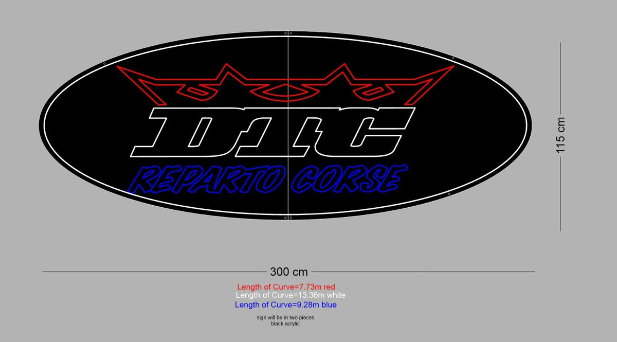 Custom Neon Sign DTG