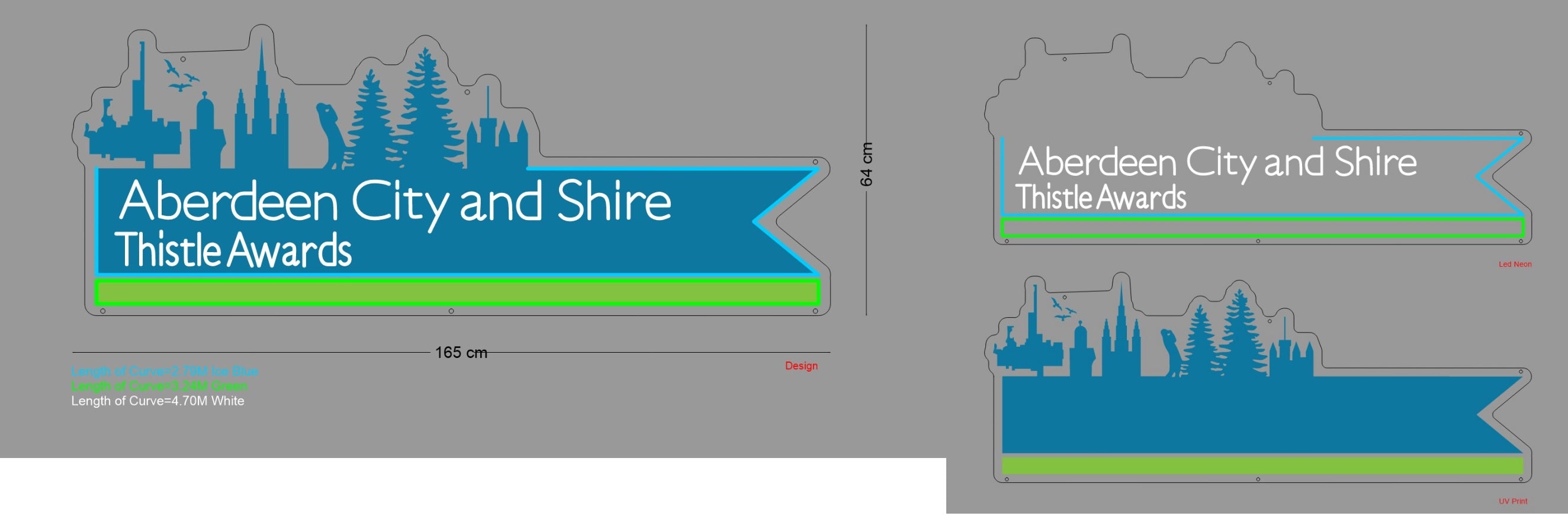 Custom Sign :Abeera City & Shire