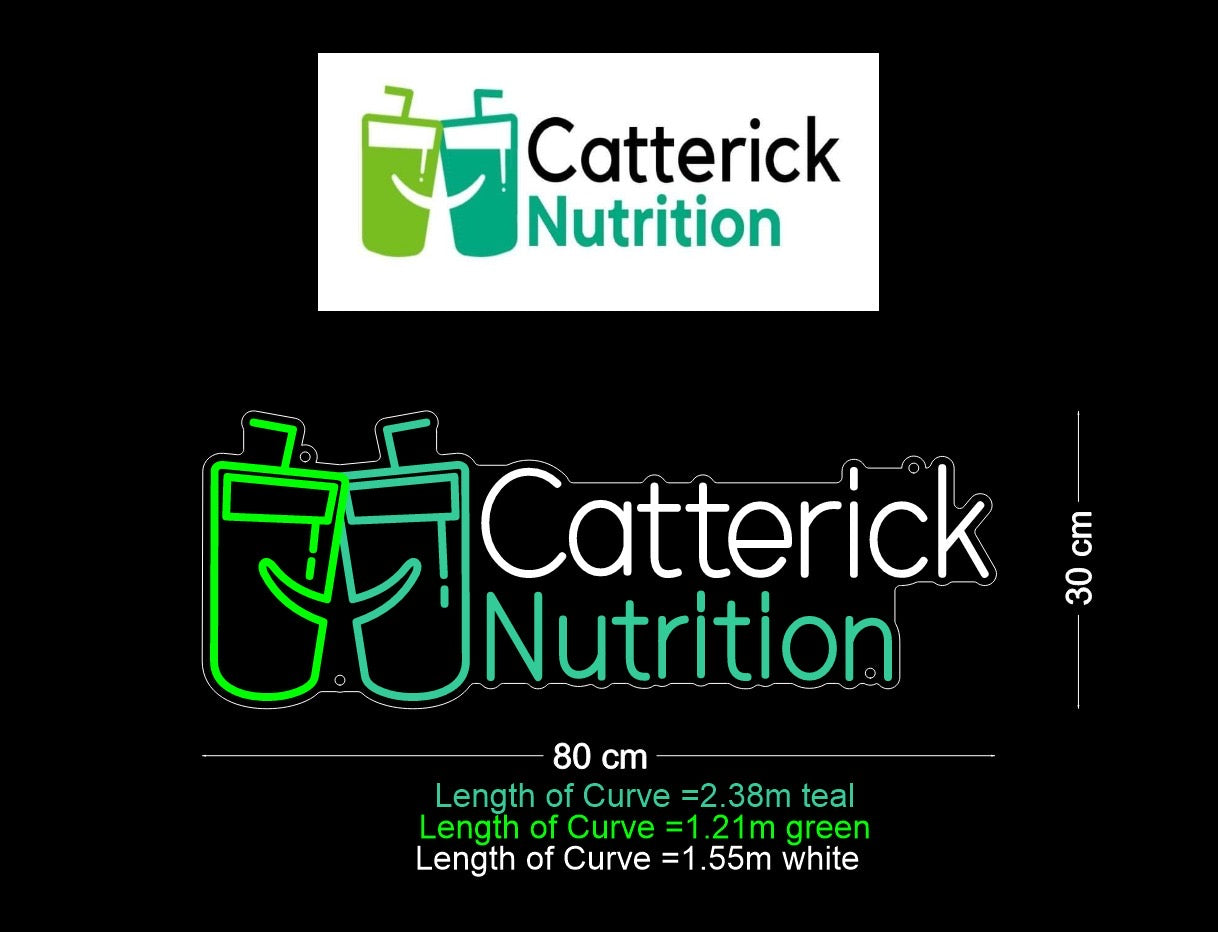 Custom Sign: Catterick Nutrition