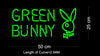 Custom Neon: Green Bunny