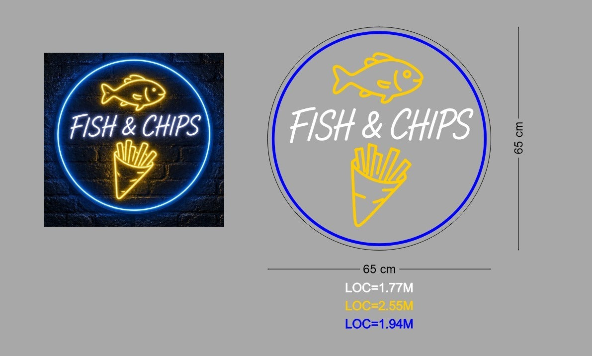2x Neon Signs For Neil