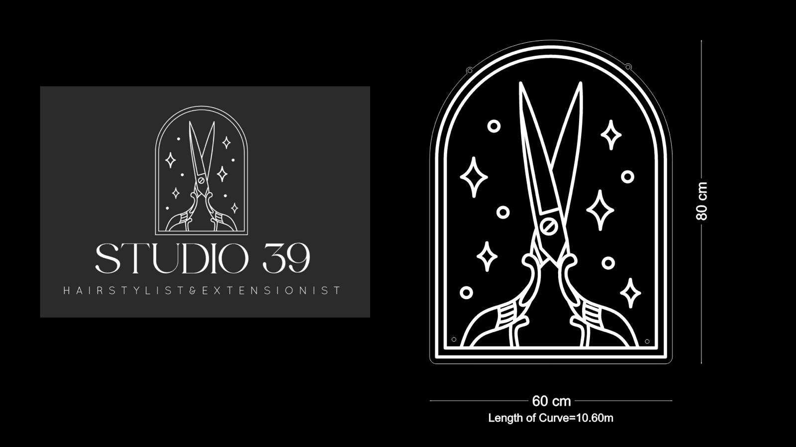 Custom Neon: STUDIO 39 (Logo only)