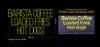 Custom Sign: BARISTA COFFEE LOADED FRIES HOT DOGS