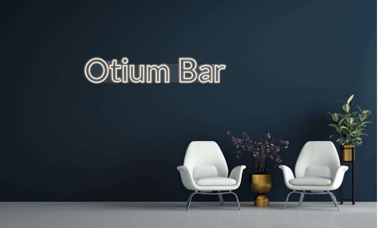 Custom Neon: Otium Bar