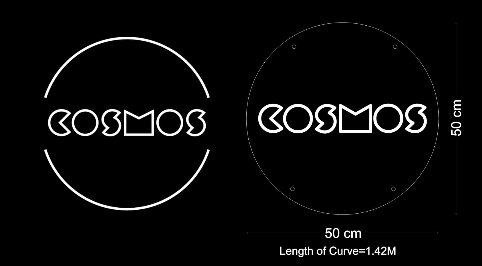 Custom Neon: COSMOS