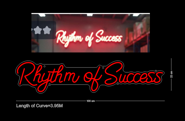 Custom Neon: RHYTHM OF SUCCESS