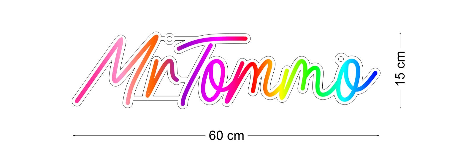 Custom Sign: Mr Tommo