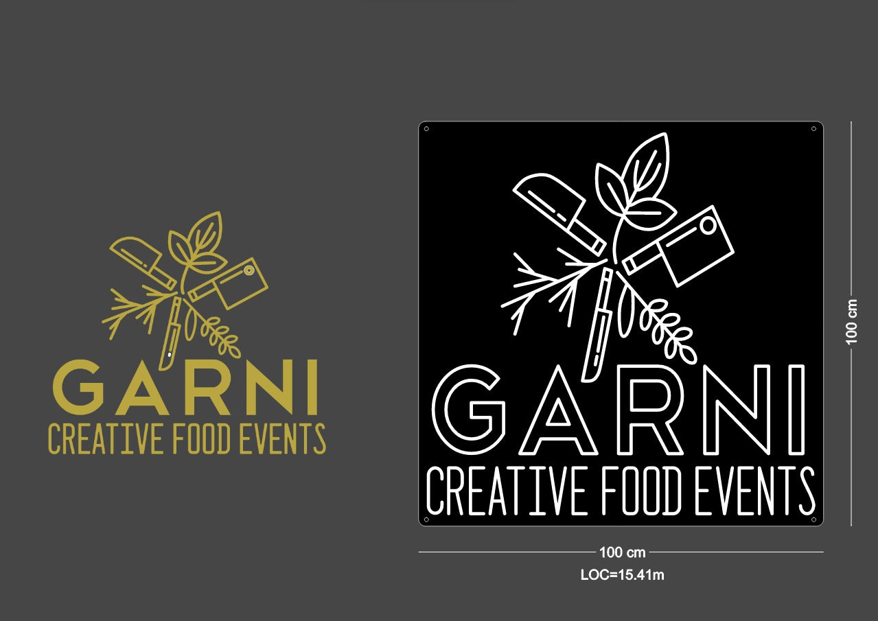 Custom Sign: GARNI