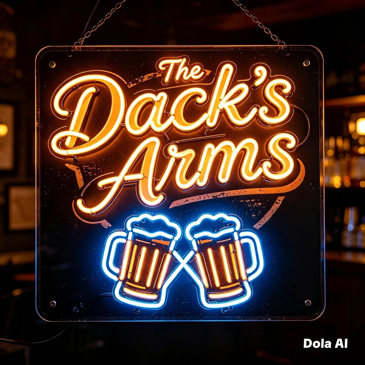 Custom Neon Sign For Alan
